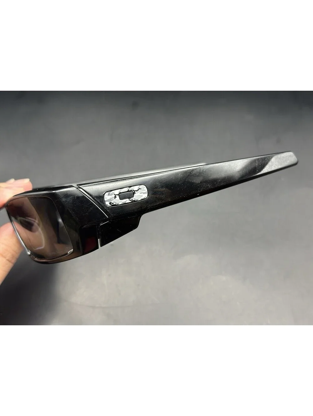 Oakley Gascan Polished Black/Prizm Grey Polarized Lenses (Camo Icons)